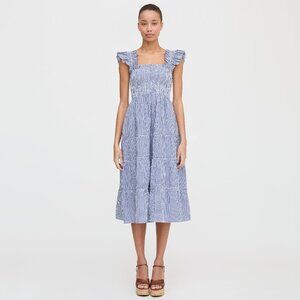 Hill House Home The Ellie Nap Dress - Navy Gingham Size SNavy Gingham / S